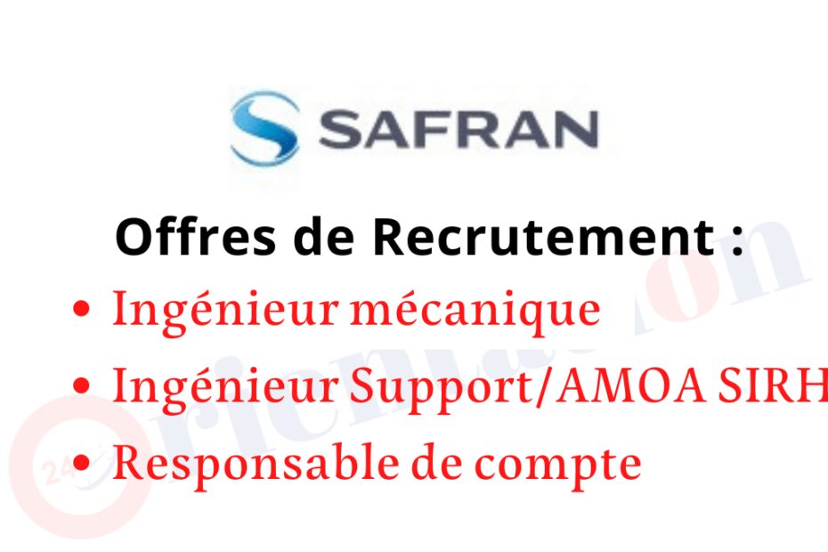 safran engineering services maroc recrutement 2022