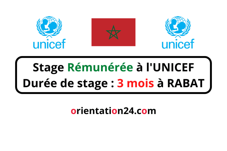 stage unicef maroc 2023