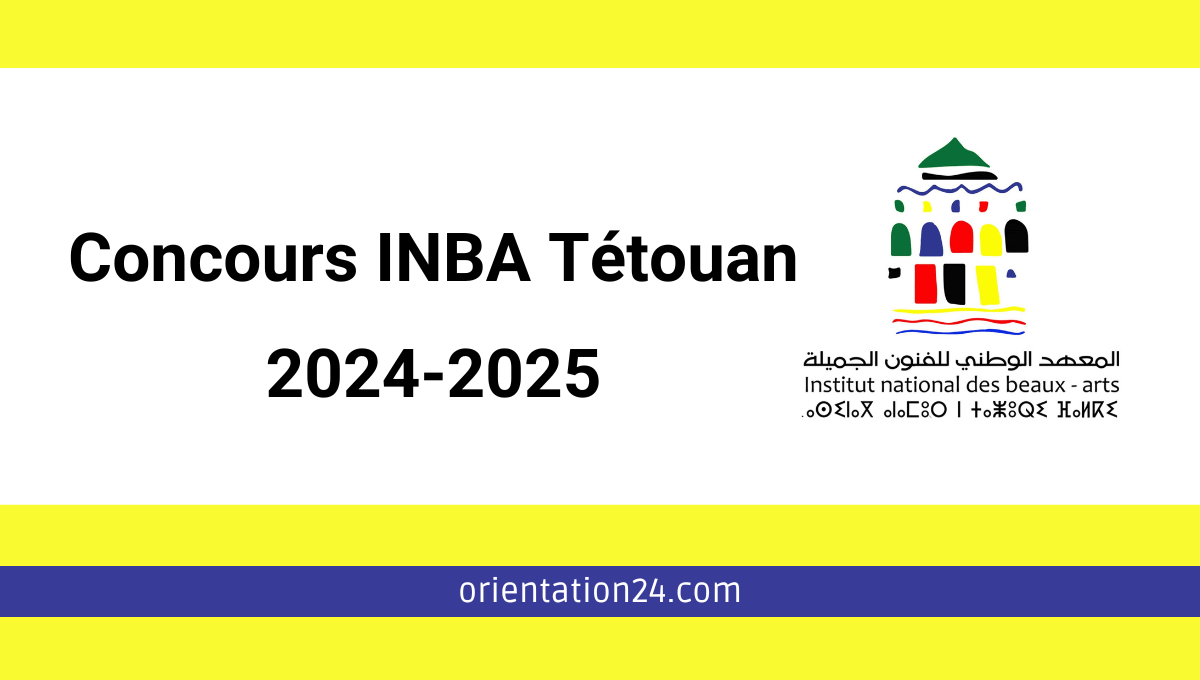 Concours INBA Tétouan 2024-2025