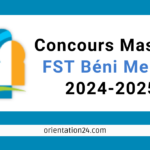 Concours Masters FST Béni Mellal 2024-2025