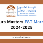 Concours Masters FST Marrakech 2024-2025