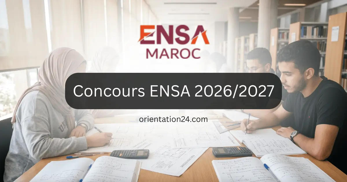 مباراة ولوج المدارس الوطنية للعلوم التطبيقية ENSA 2026-2027 Concours ENSA 2026-2027