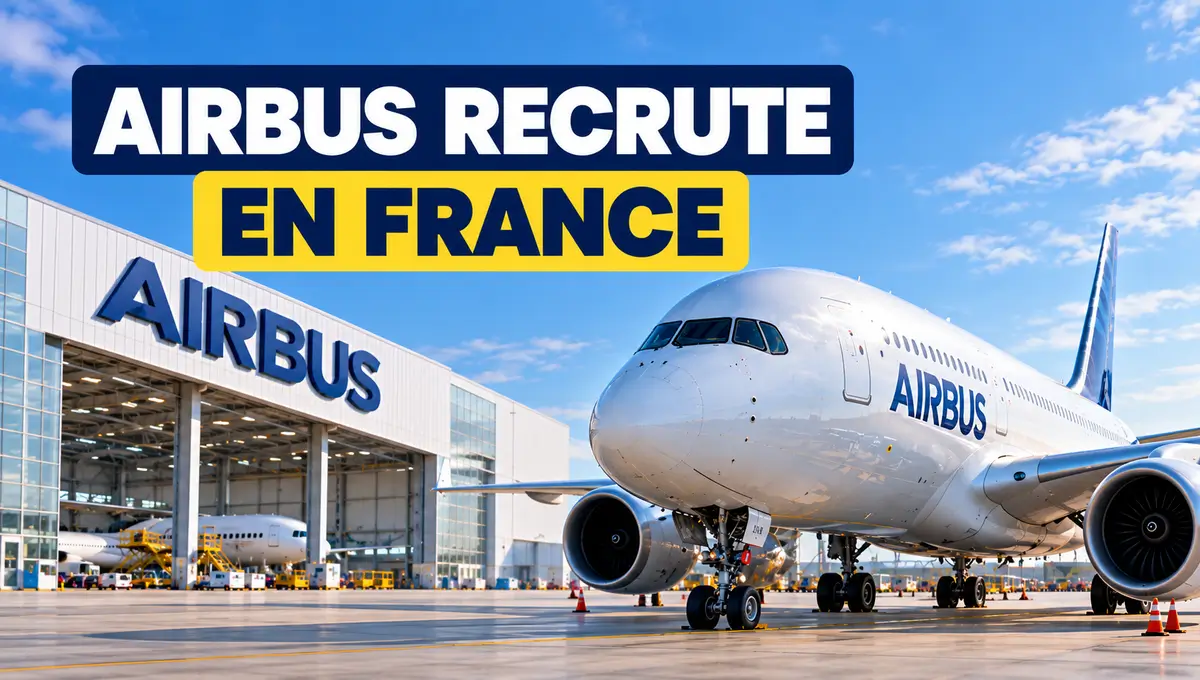 Airbus recrute en France en 2026 : 252 offres d’emploi
