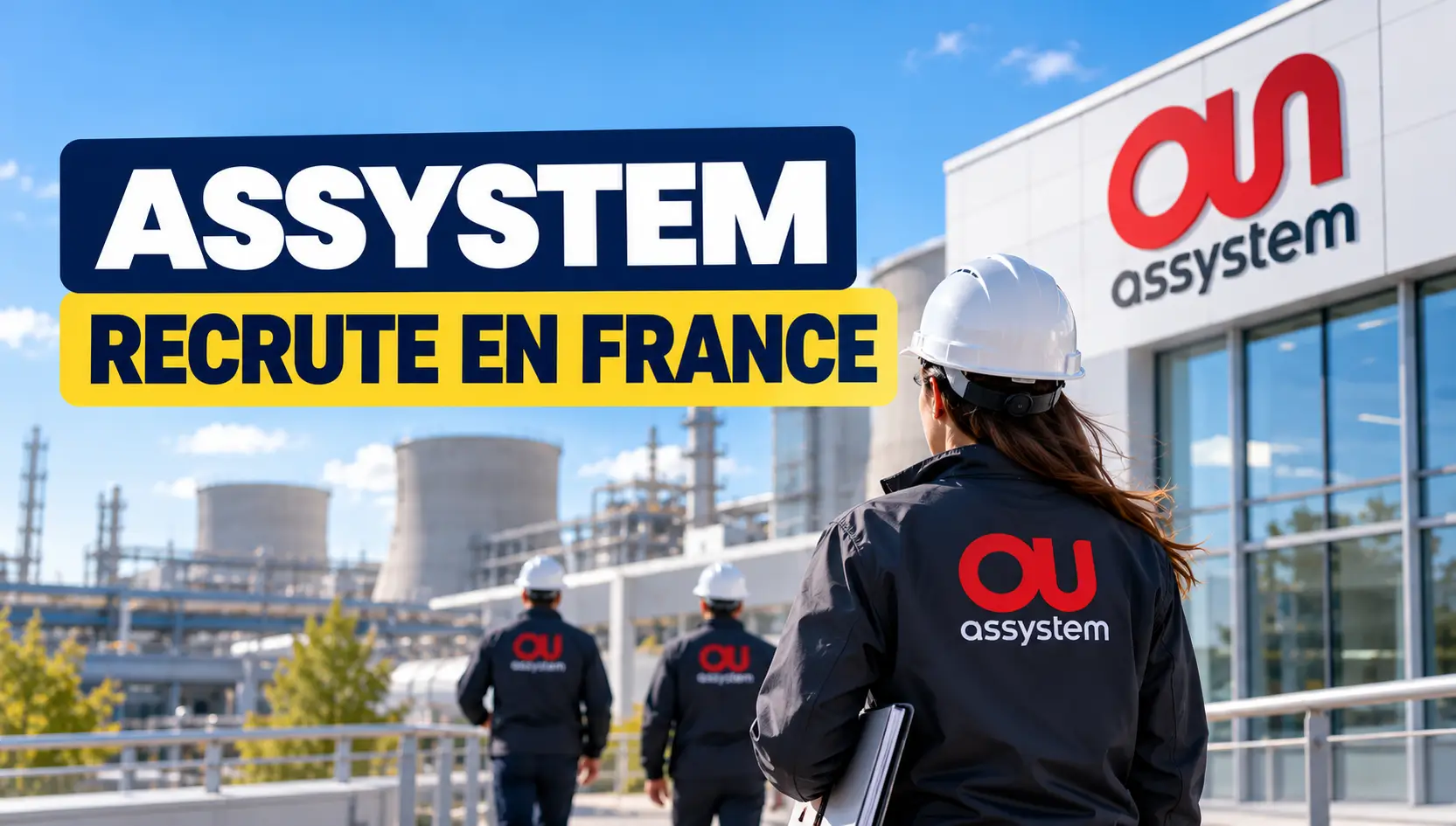 Assystem recrute en France en 2026 : 420 offres d’emploi