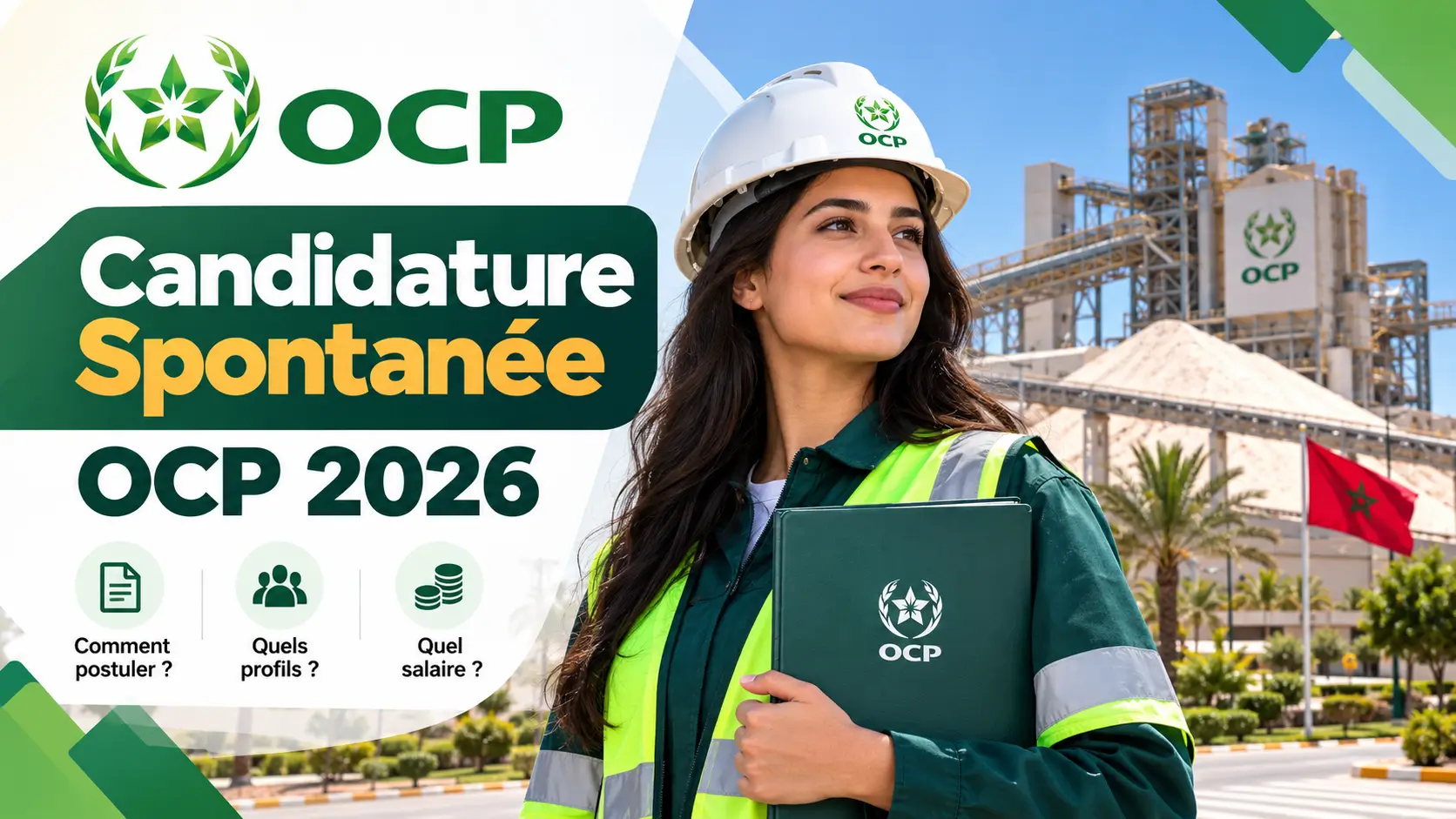 Candidature Spontanée OCP 2026 : Postuler en Ligne