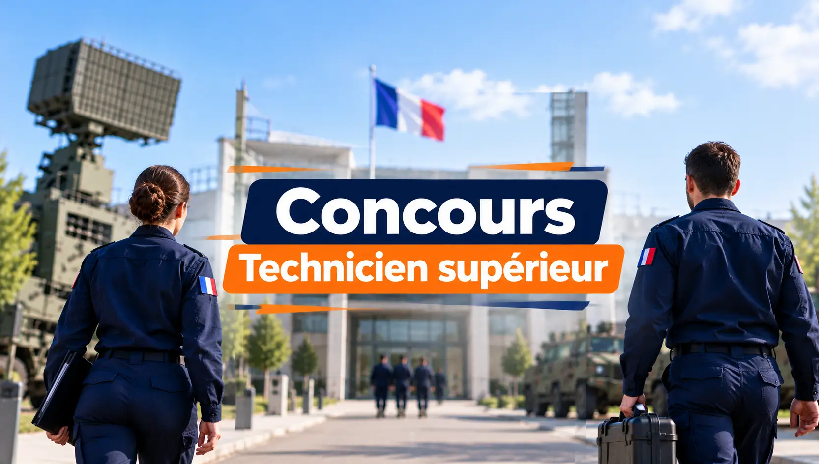Concours technicien supérieur Défense 2027 : 74 postes