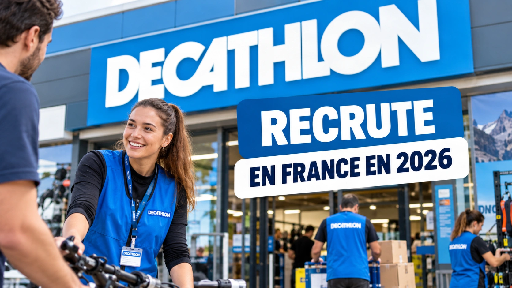 Decathlon recrute en France : Campagne de recrutement 2026