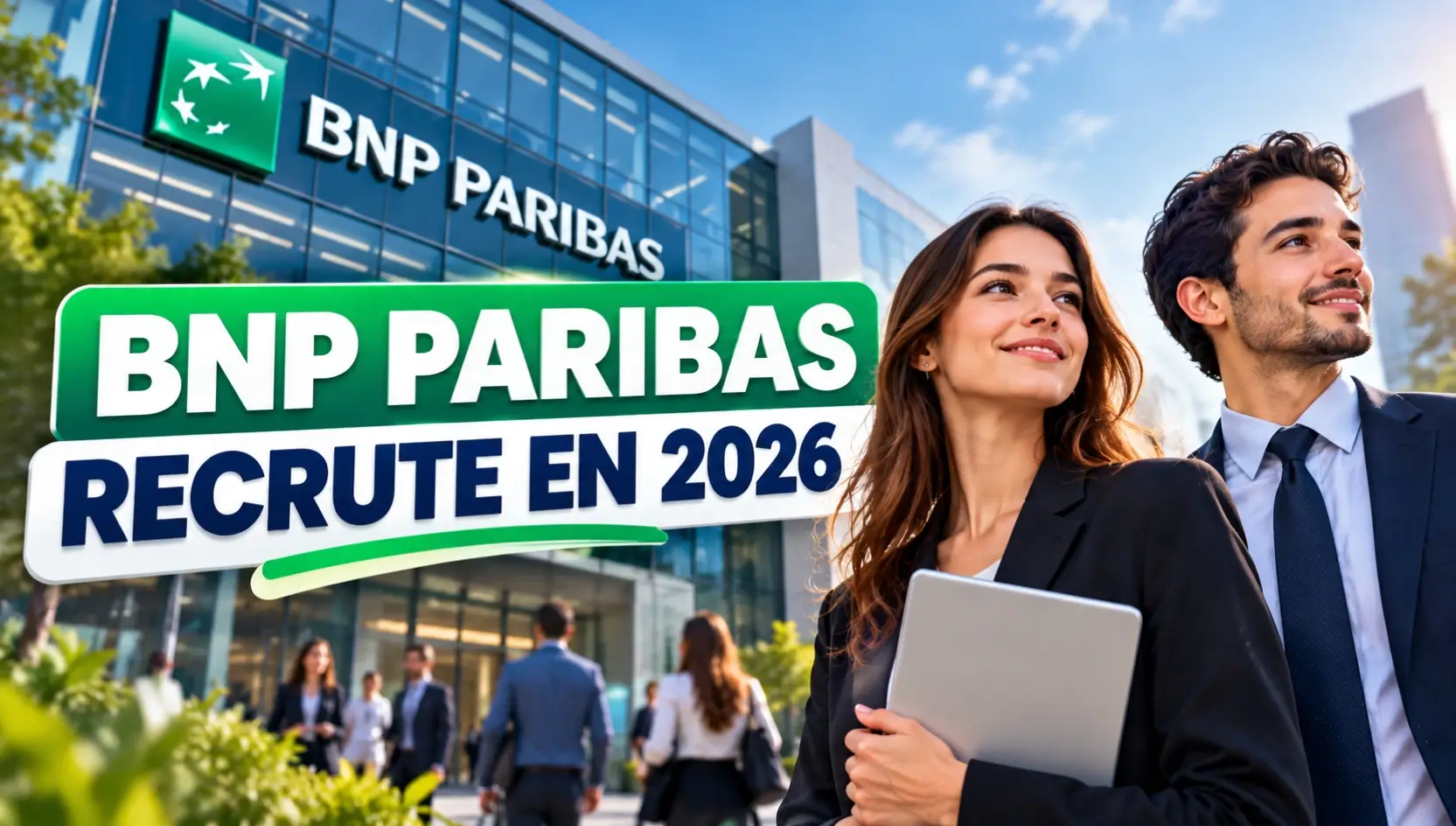 BNP Paribas recrute en France en 2026 : près de 300 offres d’emploi
