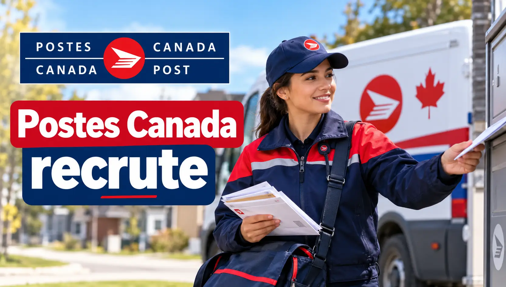 Postes Canada recrute : offres d’emploi au Canada